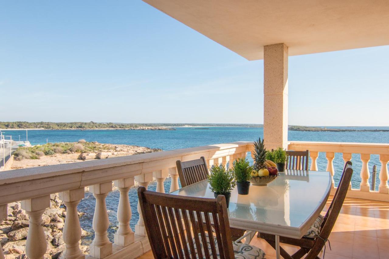 Beachfront Holiday Apartment Lotja 7 - Grupo Berna Colonia de Sant Jordi Eksteriør billede